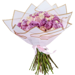 Bouquet Morado Y Rosa