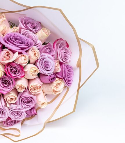 Bouquet Morado Y Rosa - Image 3