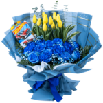 Tulipanes con HotWheels