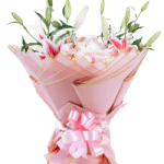 Bouquet Ternura de Lirios y Rosas